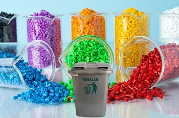 استفاده از مستربچ در محصولات سطل زباله 20 لیتری پلاستیکی